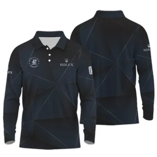 Special Release Long Polo Shirt All Over Prints