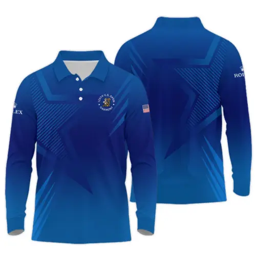 Special Release Long Polo Shirt All Over Prints