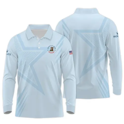 Special Release Long Polo Shirt All Over Prints