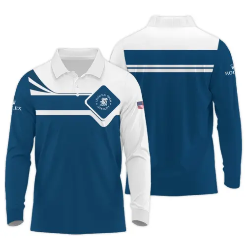 Special Release Long Polo Shirt All Over Prints