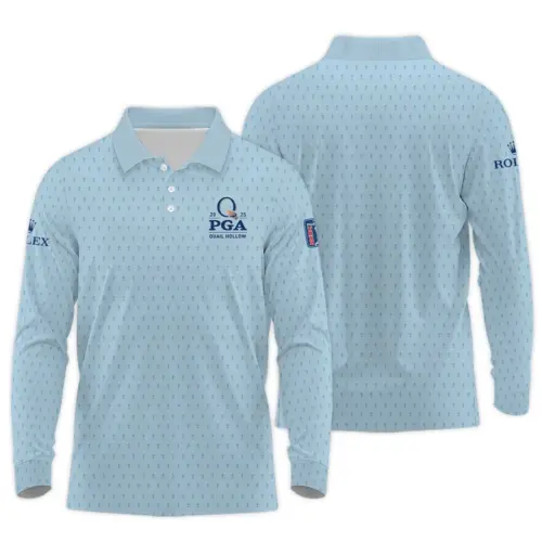 Special Release Long Polo Shirt All Over Prints