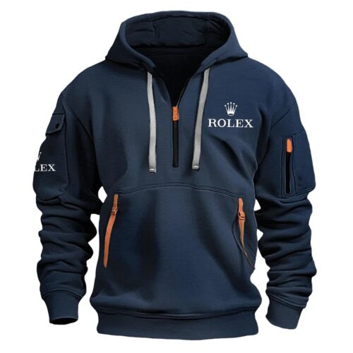 Fashion Hoodie Half Zipper UXGLBR2