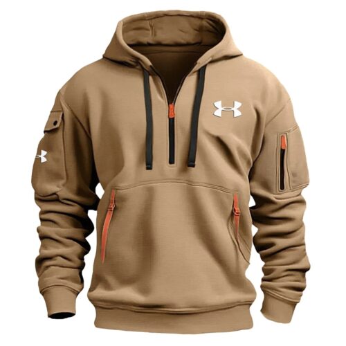 Fashion Hoodie Half Zipper UXGLBR2