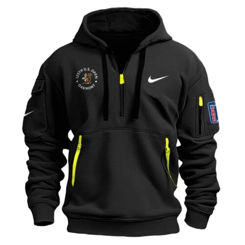 Fashion Hoodie Half Zipper UXGLBR44