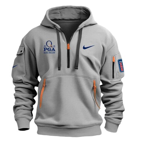 Fashion Hoodie Half Zipper UXGLBR8