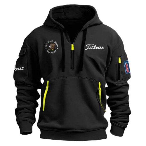 Fashion Hoodie Half Zipper UXGLBR31