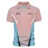 Special Release Red White Blue Wilson Staff Masters Tournament Vneck Polo Shirt All Over Prints  BLTOP090724A4WSZVPL