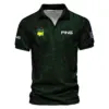 Callaway Masters Tournament Green Stratches Seamless Pattern Vneck Polo Shirt Style Classic Polo Shirt For Men