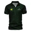 Masters Tournament Callaway Golf Pattern Halftone Green Vneck Polo Shirt Style Classic Polo Shirt For Men