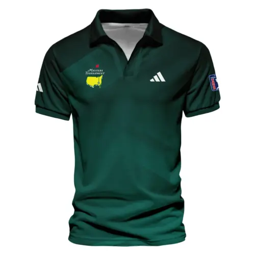 Adidas Updated Logo 125th U.S. Open Stars Gradient Pattern Dark Blue Vneck Polo Shirt Style Classic Polo Shirt For Men