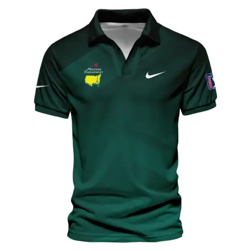 Nike Updated Logo 125th U.S. Open Blue Gradient With White Straight Line Vneck Polo Shirt Style Classic Polo Shirt For Men
