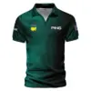 Nike Golf Sport Dark Green Gradient Abstract Background Masters Tournament Vneck Polo Shirt Style Classic Polo Shirt For Men