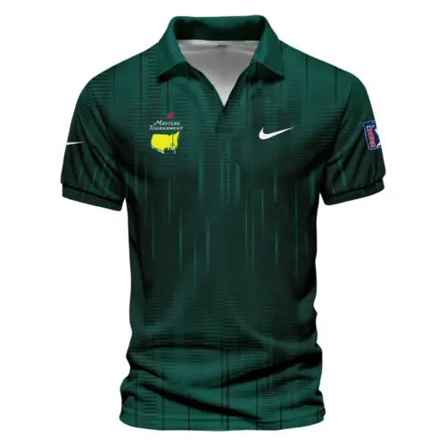 Update Logo 2025 PGA Championship Nike Blue Gradient Abstract Stripes  Vneck Polo Shirt Style Classic Polo Shirt For Men