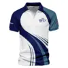 White Blue Green Background Callaway152nd Open Championship Vneck Polo Shirt All Over Prints  HOTOP270624A01CLWZVPL