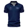 Argyle Pattern With Cup Updated Logo 125th U.S. Open Ping Vneck Polo Shirt Style Classic Polo Shirt For Men