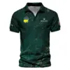 Old Cracked Texture With Gold Splash Paint Masters Tournament Ping Vneck Polo Shirt Style Classic Polo Shirt For Men