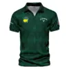 Old Cracked Texture With Gold Splash Paint Masters Tournament Ping Vneck Polo Shirt Style Classic Polo Shirt For Men
