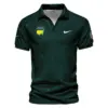 Abstract Dark Green Zigzag Background Masters Tournament Callaway Vneck Polo Shirt Style Classic Polo Shirt For Men