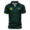 Dark Green Stars Pattern Grunge Background Masters Tournament Nike Vneck Polo Shirt Style Classic Polo Shirt For Men