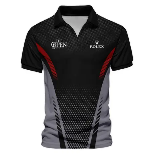 Golf Sport Pattern Blue Sport Uniform Update Logo 2025 PGA Championship Rolex Vneck Polo Shirt Style Classic
