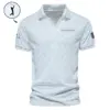 Golf Pattern Light Blue THE PLAYERS Championship Titleist Vneck Polo Shirt Style Classic Polo Shirt For Men