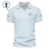 Golf Sport Pattern Blue Sport Uniform Updated Logo 125th U.S. Open Ping Vneck Polo Shirt Style Classic