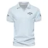 Special Release Light Blue Rolex 125th U.S. Open Oakmont Vneck Polo Shirt All Over Prints  QTUSM8724A2ROXZVPL