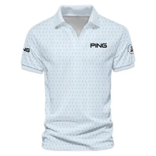 Special Release Dark Blue Red Cleveland Golf Masters Tournament Vneck Polo Shirt All Over Prints  BLTOP090724A2CLEZVPL