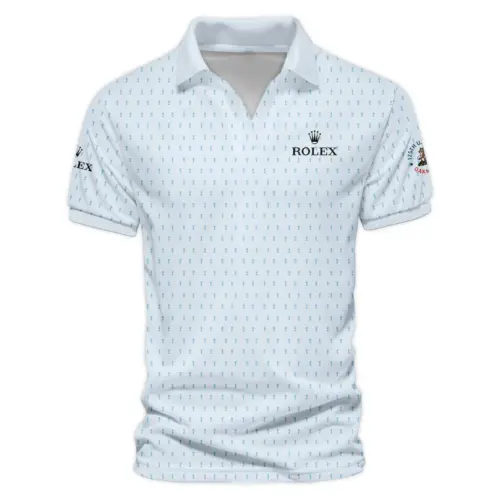 Special Release Cleveland Golf 152nd Open Championship Slightly Desaturated Blue Background Vneck Polo Shirt All Over Prints  HOTOP080724A01CLEZVPL