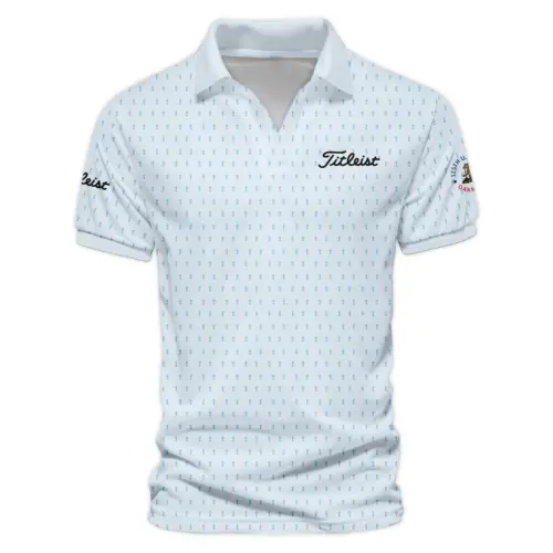 Special Release Light Blue Titleist 125th U.S. Open Oakmont Vneck Polo Shirt All Over Prints  QTUSM8724A2TLZVPL