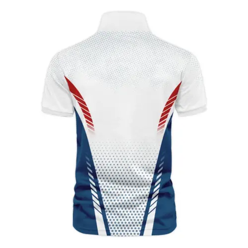 Special Release Red White Blue Titleist Masters Tournament Vneck Polo Shirt All Over Prints  BLTOP090724A1TLZVPL