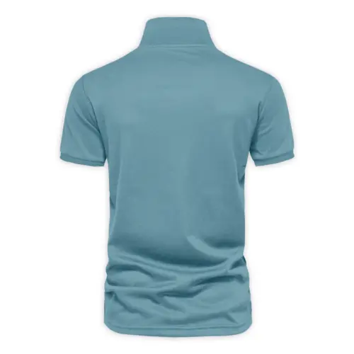 Updated Logo 125th U.S. Open Golf Sport Mostly Desaturated Dark Blue Yellow Callaway Vneck Polo Shirt Style Classic