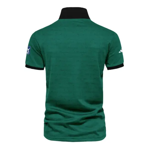 Golf Pattern Cup White Mix Green Masters Tournament Adidas Vneck Polo Shirt Style Classic Polo Shirt For Men