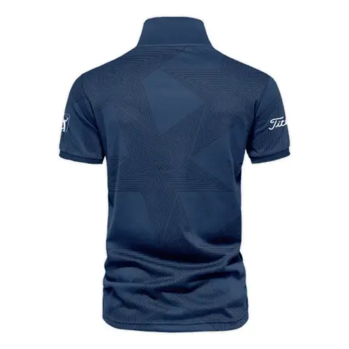 Golf Sport Navy Star Updated Logo 125th U.S. Open Pinehurst Titleist Vneck Polo Shirt Style Classic