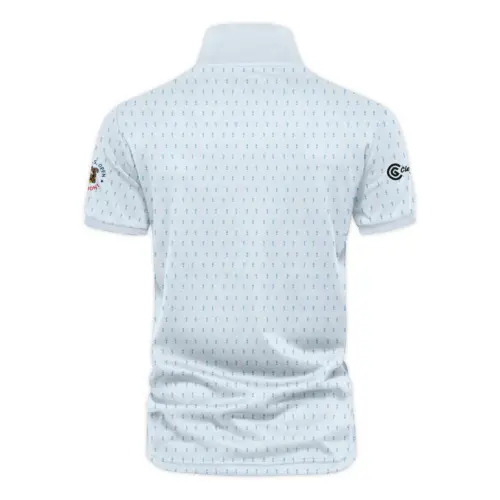 Special Release Light Blue Cleveland Golf Golf 125th U.S. Open Oakmont Vneck Polo Shirt All Over Prints  QTUSM8724A2CLZVPL