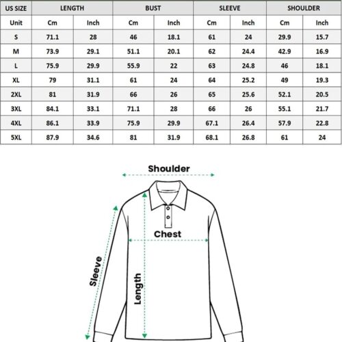 Special Release Long Polo Shirt All Over Prints