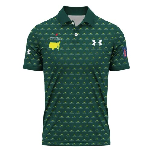 Special Release Under Armour Masters Tournament Golf Polo Shirt All Over Prints