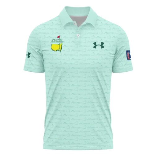 Special Release Under Armour Masters Tournament Golf Polo Shirt All Over Prints