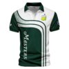 Special Release Under Armour Masters Tournament Golf Vneck Polo Shirt All Over Prints