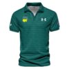 Special Release Under Armour Masters Tournament Golf Vneck Polo Shirt All Over Prints
