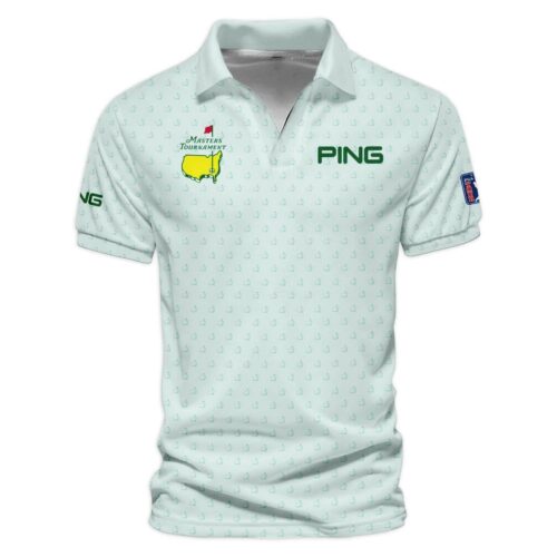 Special Release Ping Masters Tournament Golf Vneck Polo Shirt All Over Prints
