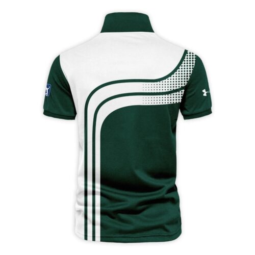 Special Release Under Armour Masters Tournament Golf Vneck Polo Shirt All Over Prints