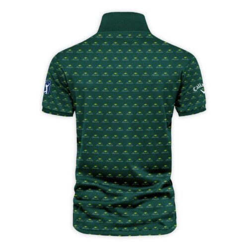 Special Release Callaway Masters Tournament Golf Vneck Polo Shirt All Over Prints