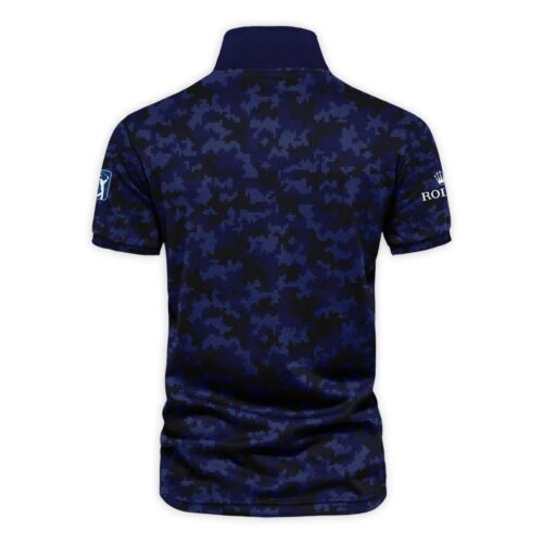 Special Release Rolex 2025 PGA Championship Golf Vneck Polo Shirt All Over Prints