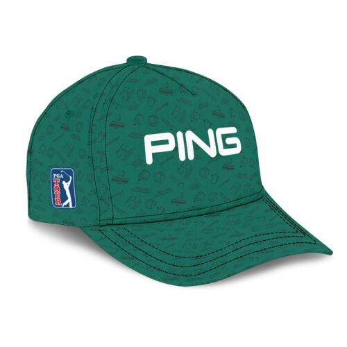 Golf Pattern Ping Masters Tournament Style Classic Golf All over Print Cap