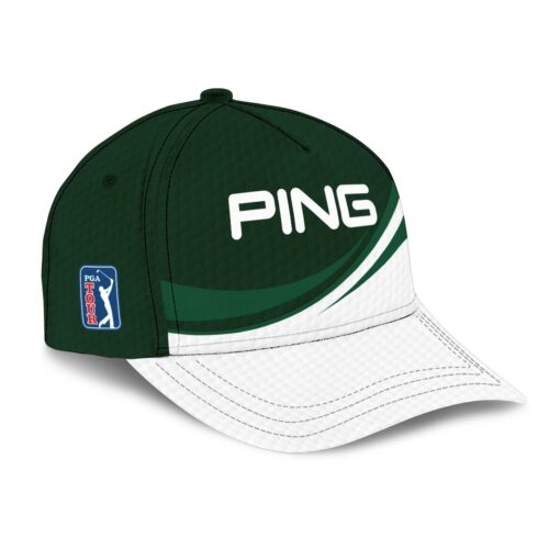 Golf Color Green Ping Masters Tournament Style Classic Golf All over Print Cap