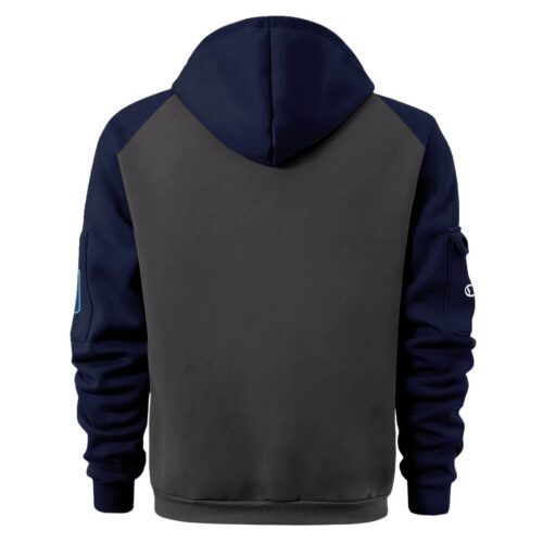 Navy Callaway Masters Tournament Exclusive Logo Hoodie Half Zipper Shirt All Over Prints Gift For Fans