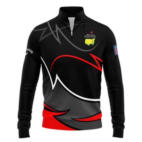 Callaway Masters Tournament Exclusive Logo Quarter-Zip Sweatshirt All Over Prints Gift For Fans