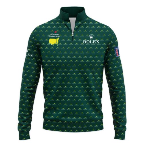 Rolex Masters Tournament Exclusive Logo Quarter-Zip Sweatshirt All Over Prints Gift For Fans