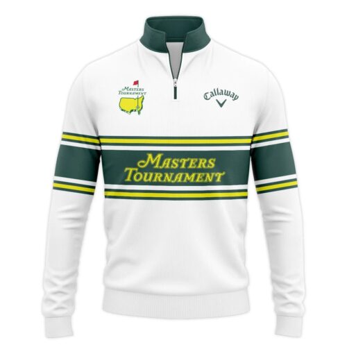 Callaway Masters Tournament Exclusive Logo Quarter-Zip Sweatshirt All Over Prints Gift For Fans